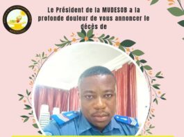 Ange Kessy, Commissaire du gouvernement, les parents du gendarme N'Da Kouakou Dongo Geoffroy, tué lors d'une opération à N'Ziannouan.